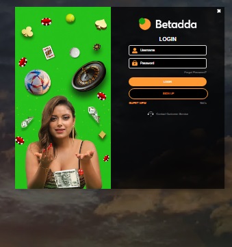 betada login